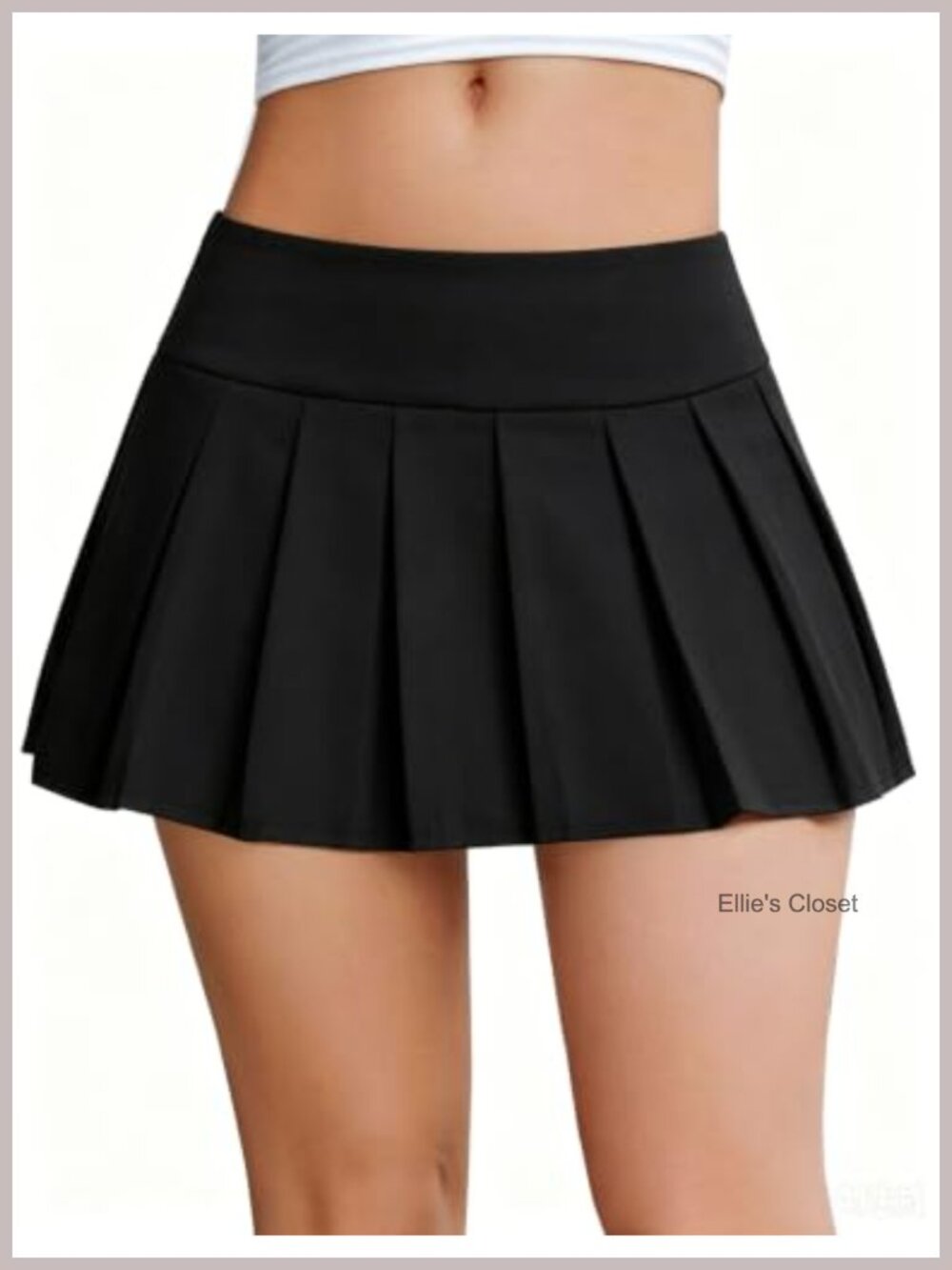 Pleated Mini Skirt Schoolgirl Costume Cosplay